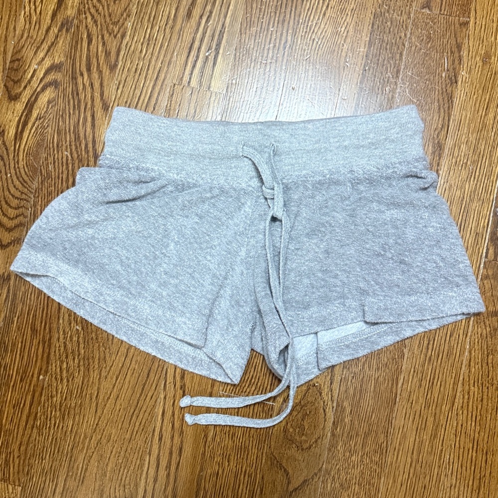 Hard Tail Light Gray Drawstring Shorts